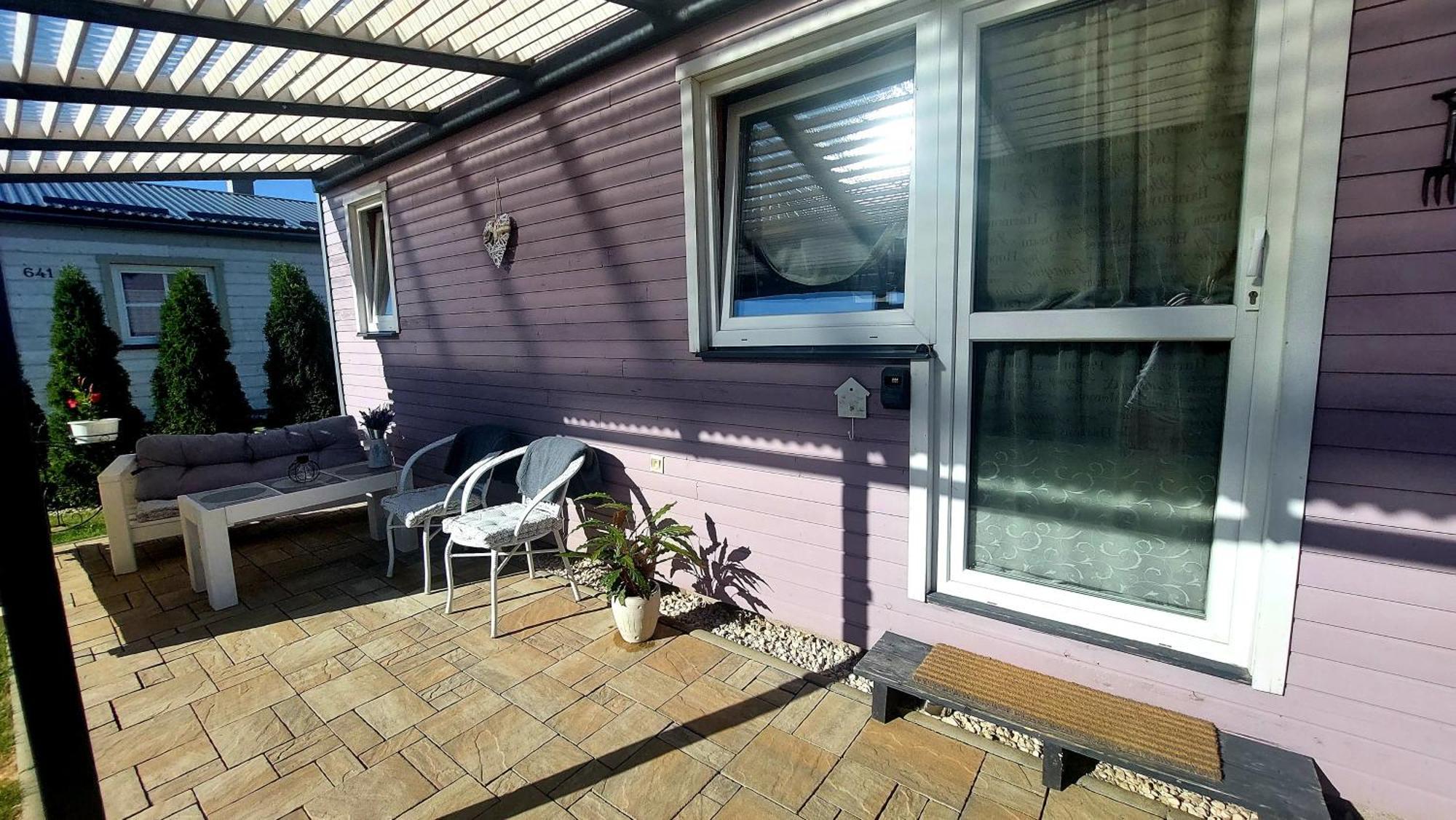 Villa Tiny House Lavender Podturen Exterior foto